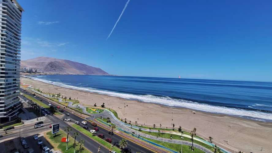 Departamento En Primera Linea. Hermosa Vista Al Mar Av. Arturo Prat Chacón 3068, Iquique, Iquique