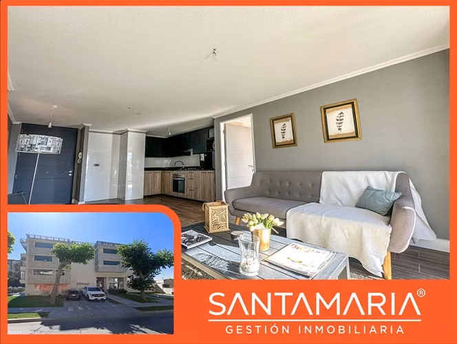 Arriendo Dpto. 2 Dorm. y estac Av. San Andrés en Concepción - Imagen 1
