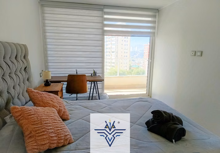 Departamento en arriendo c/ estacionamiento en Costas de Montemar