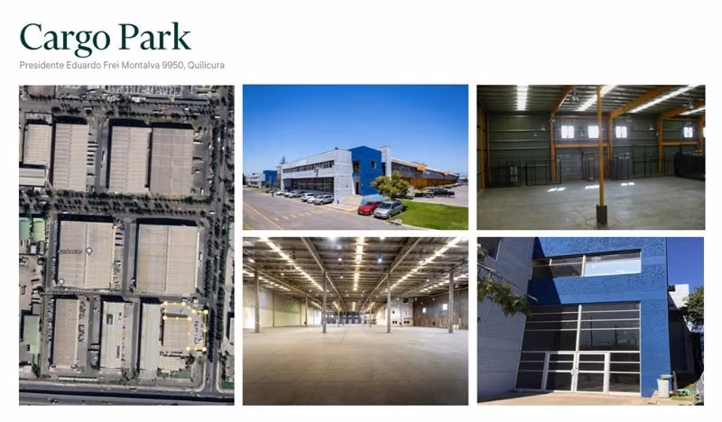 Arriendo BODEGA en Cargo Park en Quilicura