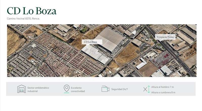 Arriendo BODEGA en Centro Distribución Lo Boza en Renca - Imagen 5