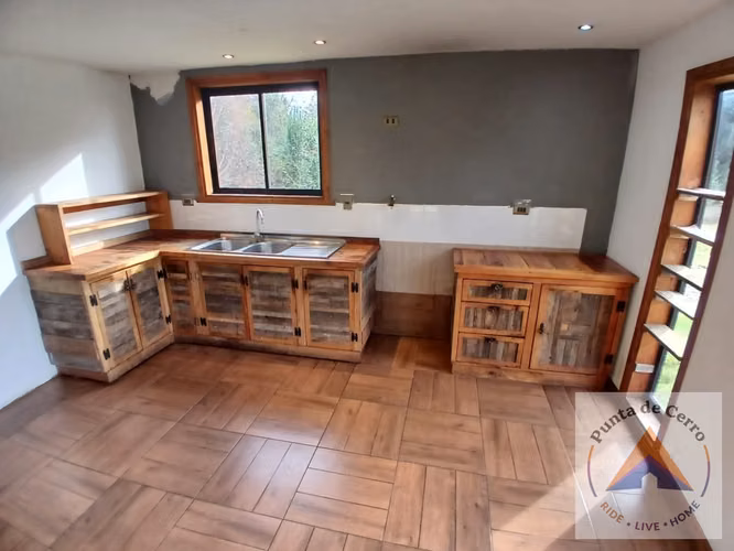 Casa 3D2B en arriendo año corrido – Los Riscos, Villarrica/Pucón