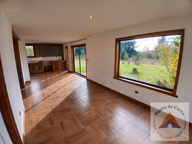 Casa 3D2B en arriendo año corrido – Los Riscos, Villarrica/Pucón