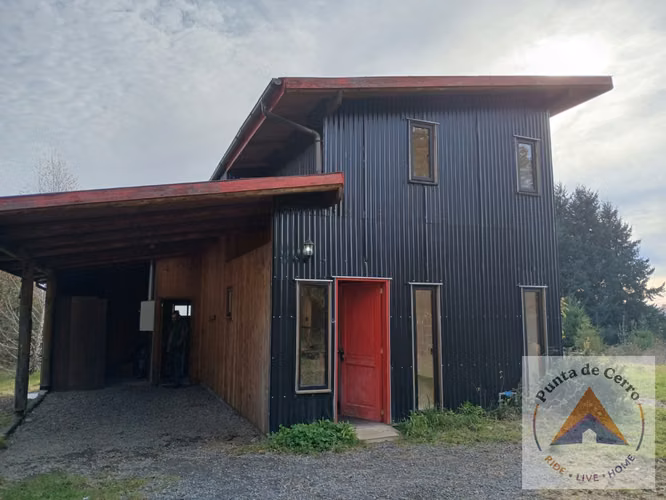 Casa 3D2B en arriendo año corrido – Los Riscos, Villarrica/Pucón