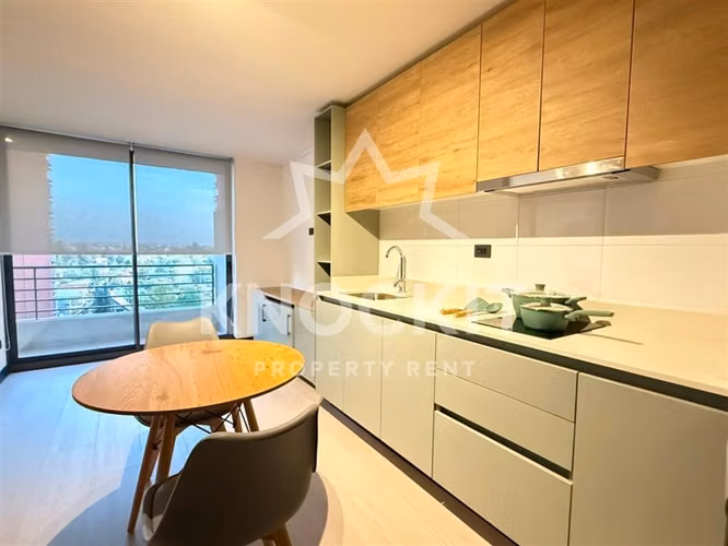 Arriendo Depto con Balcón 1D1BAmoblado M. Mirador La Florida