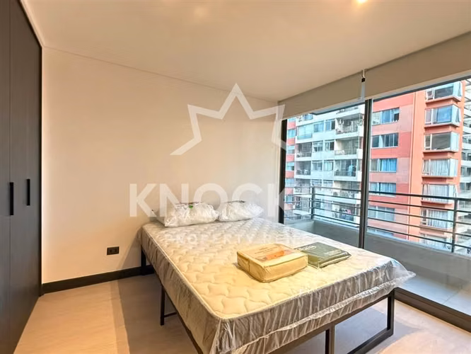 Arriendo Depto con Balcón 1D1BAmoblado M. Mirador La Florida