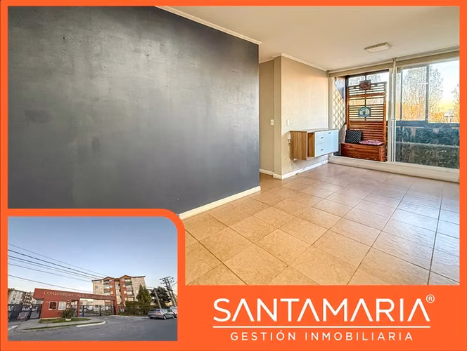Departamento en venta de 3 dorm. en Hualpén