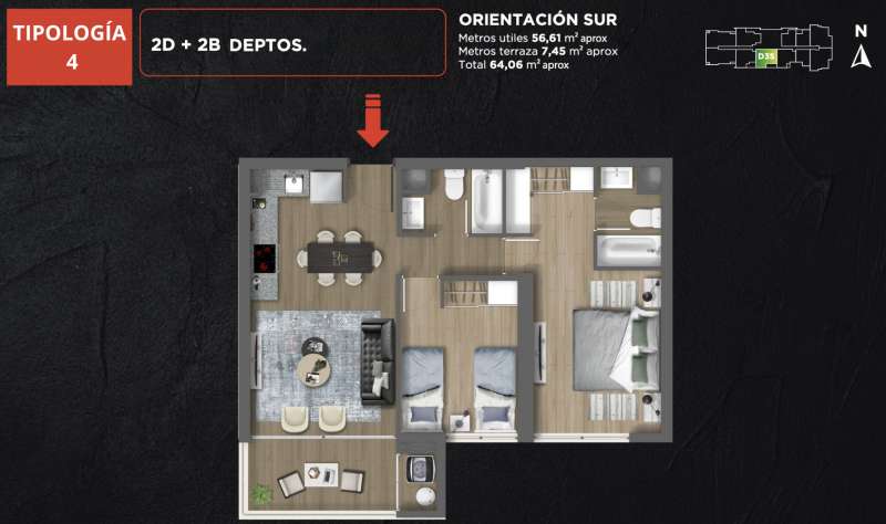 OPORTUNIDAD DE INVERSIÓN - EDIFICIO LAS GARZAS, ANTOFAGASTA - Imagen 14