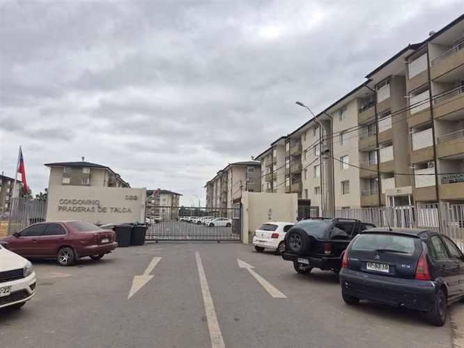 Departamento en arriendo de 3 d, 2b, en Talca.