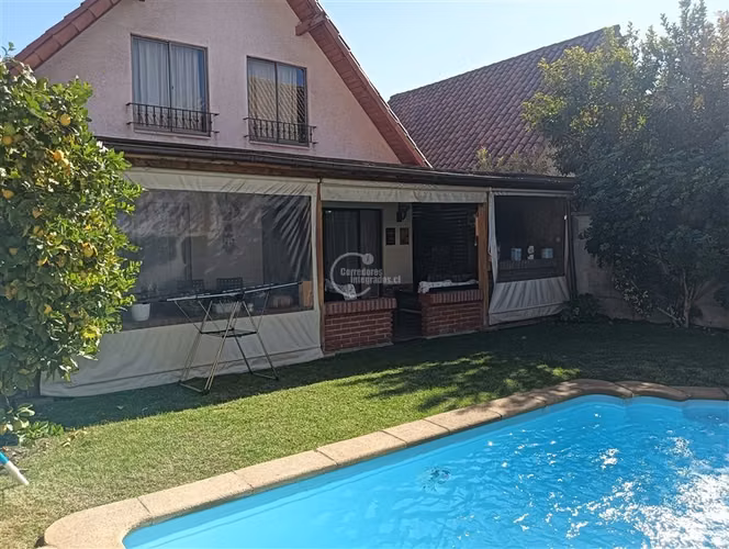 CasaCondominio,venta,4dorm.3baños,piscina,quincho.Peñalolen.