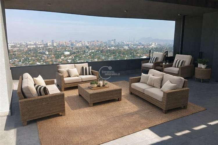 Departamento Vitacura con Roof Garden Vista Panoramica