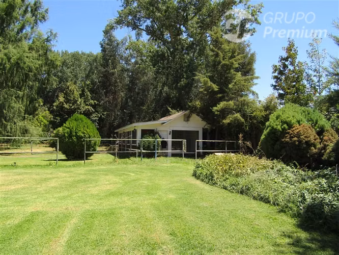 Venta Parcela de 7,3 has. 4 casas-Piscina, en Pintue - Paine