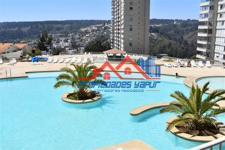 Departamento en arriendo de 3 dorm. en Viña del Mar