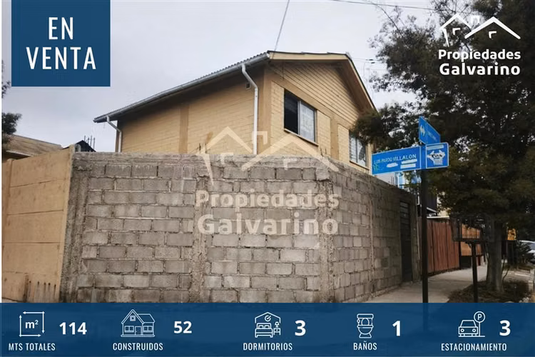Casa en venta de 3 dorm. en Coquimbo