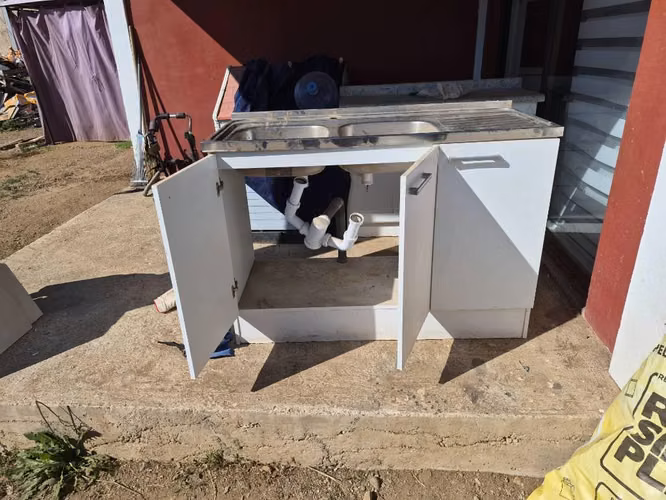 lavaplatos y mueble - Imagen 2