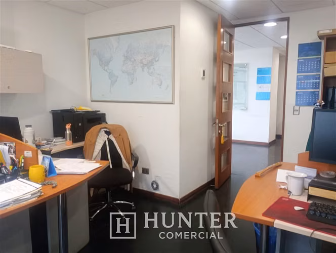 Oficina 57 M2 Las Condes 1P-2B-Open Space