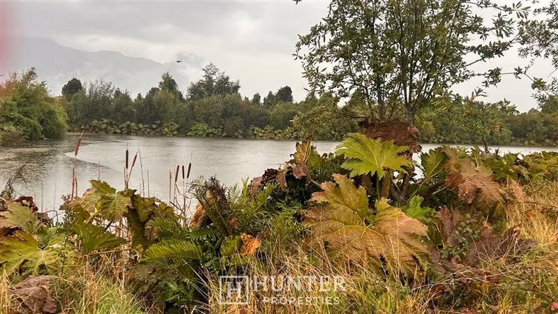 Parcela con vista volcanes en venta en Ensenada Puerto Varas