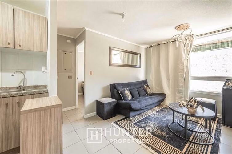 Departamento en venta de 1 dorm. 1B en Conchalí Vivaceta