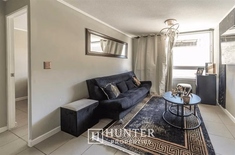 Departamento venta 2 dorm,1 B 1 E. en Conchalí Vivaceta