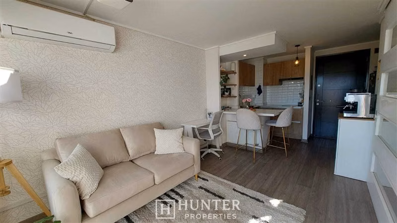 Departamento en venta de 1 dorm. en Ñuñoa