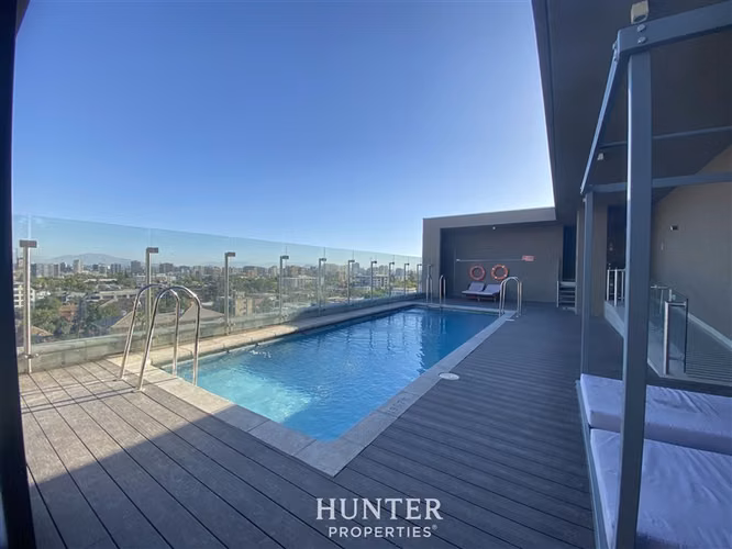 111 m2 - 3D/3B Moderno en Providencia 2 Estacionamientos