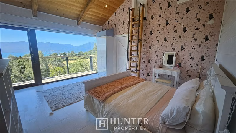 Casa en parcela amoblada con vista al lago Villarrica - Imagen 5