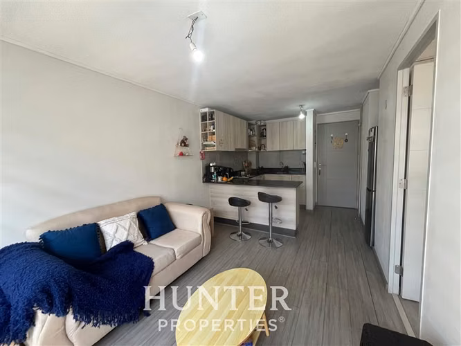 Departamento en venta de 1 dorm. en Santiago