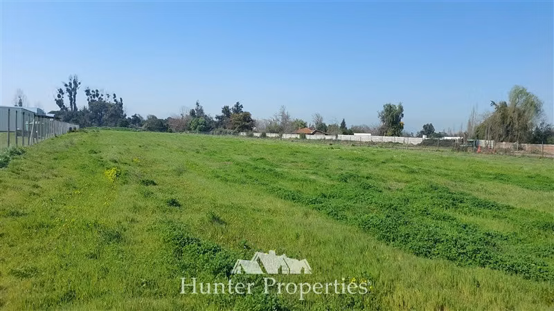 Terreno plano sin construcción 8700m2, con agua, Talagante - Imagen 4