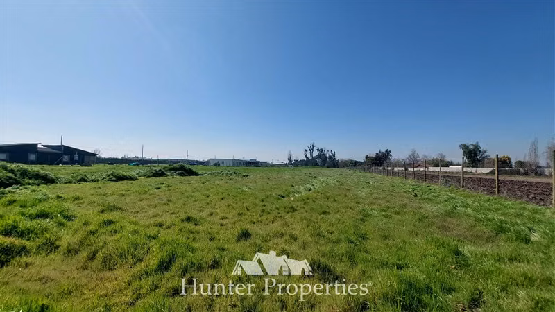 Terreno plano sin construcción 8700m2, con agua, Talagante - Imagen 2