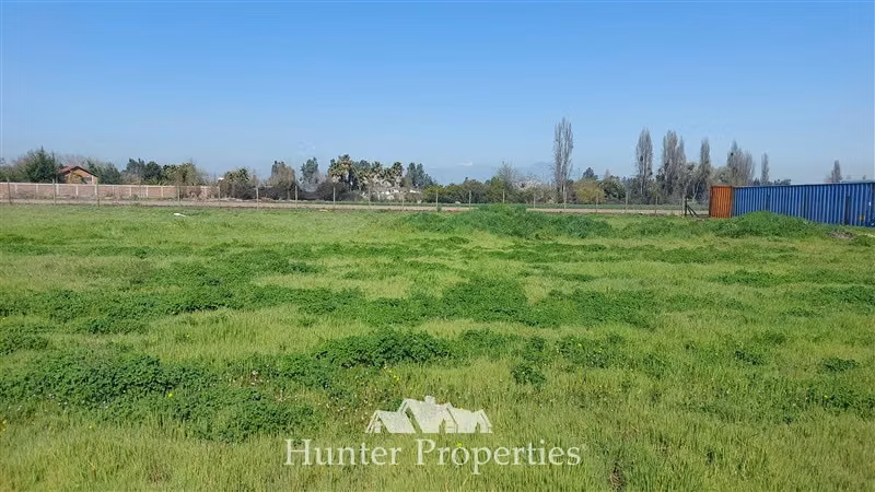 Terreno plano sin construcción 8700m2, con agua, Talagante - Imagen 6