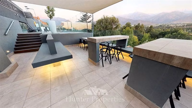Dpto en venta 1D-1B-1E, piscina, gym, quincho en Las Condes
