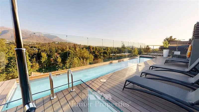Dpto en venta 1D-1B-1E, piscina, gym, quincho en Las Condes