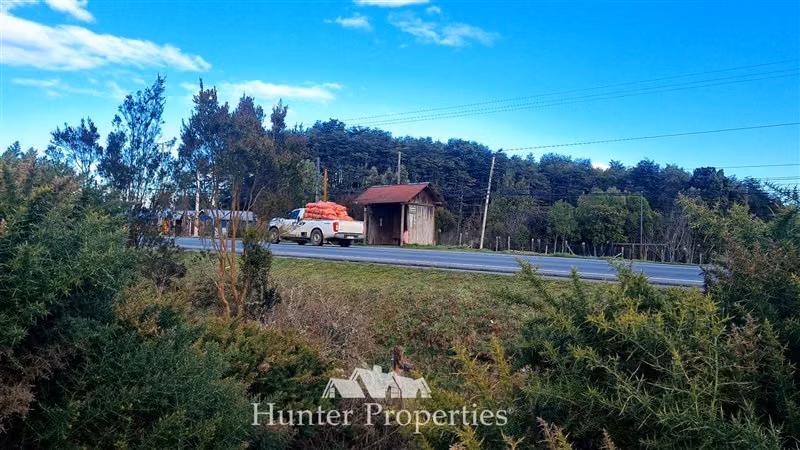 Sitio en venta de 20.000/100mt a carretera en Puerto Montt