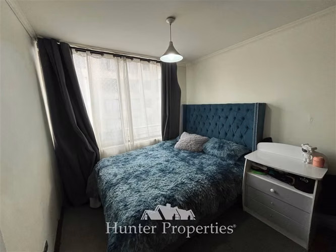Departamento en venta de 2D-1B en Santiago