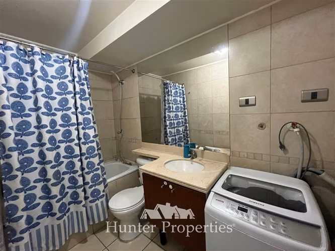 Departamento en venta de 2D-1B en Santiago