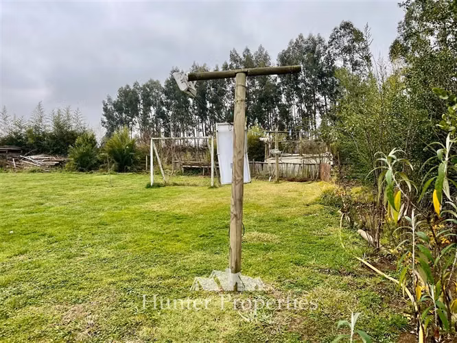 Parcela en venta en Talca, con casa, piscina, solida, 300M2
