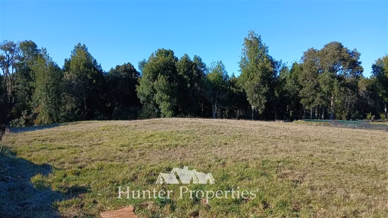 Parcela con vista volcanes y bosque en venta en Puerto Varas