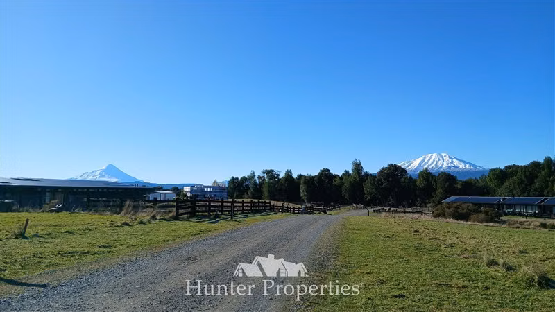 Parcela con vista a volcanes en venta en Puerto Varas