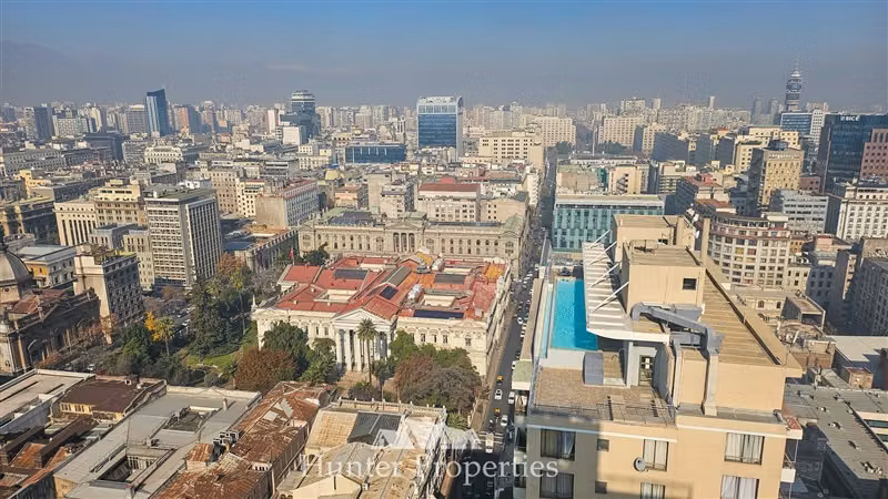 Departamento en venta de 1D 1B en Santiago Centro