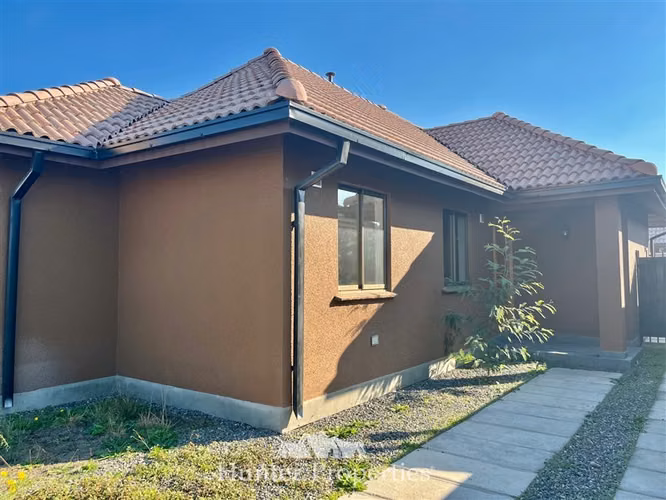 Casa nueva sin uso en venta de 3D, sector San Valentin Talca