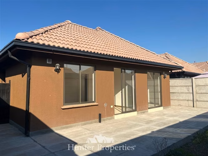 Casa nueva sin uso en venta de 3D, sector San Valentin Talca