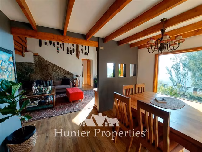 Venta casa 4D 5B, no inscrita, vista despejada, El Arrayán