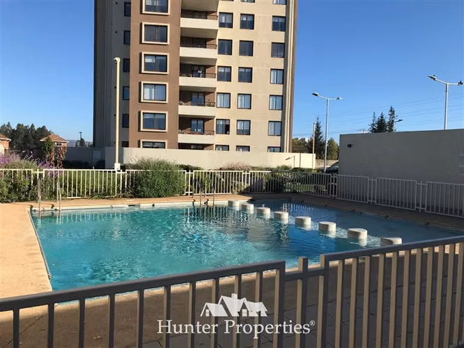 Moderno casi nuevo Departamento en venta de 2D+2B. en Talca