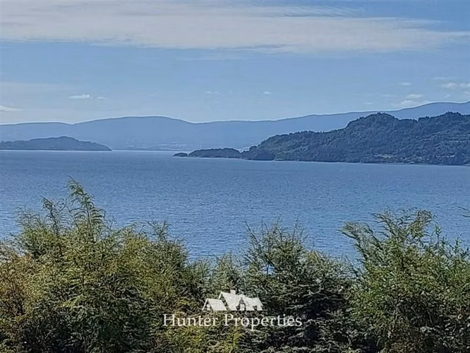 Parcela en venta con Gran Vista en Lago Ranco