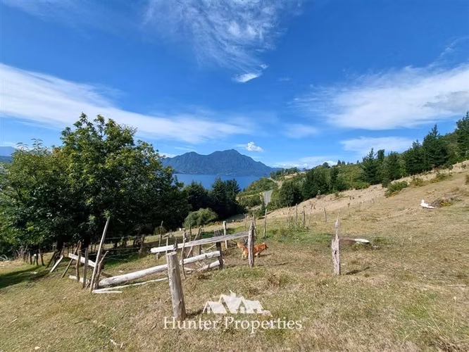 Parcela en venta con Gran Vista en Lago Ranco
