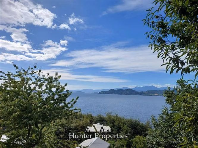 Parcela en venta con Gran Vista en Lago Ranco