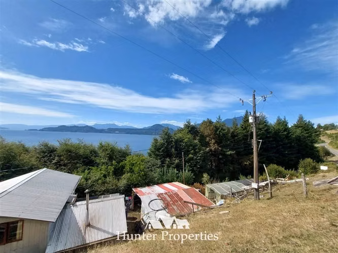 Parcela en venta con Gran Vista en Lago Ranco