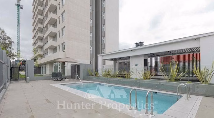 Departamento en venta 1D-1B y piscina, en La Cisterna