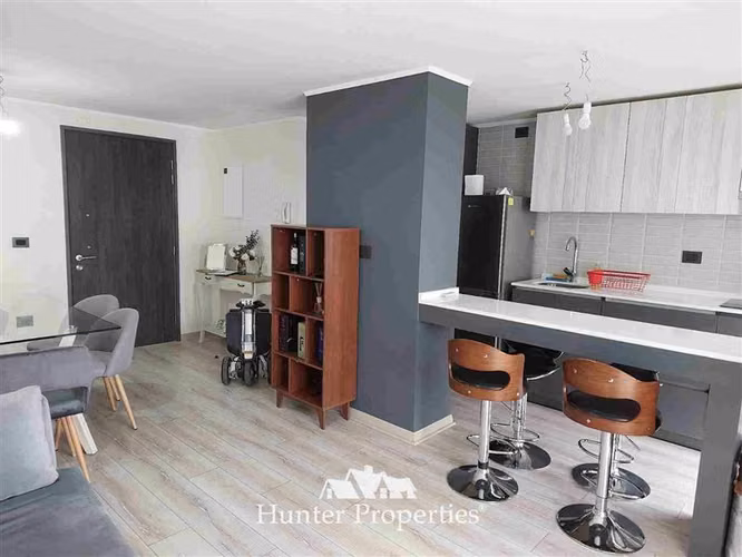 Departamento en venta de 2D-2B y piscina. en La Florida