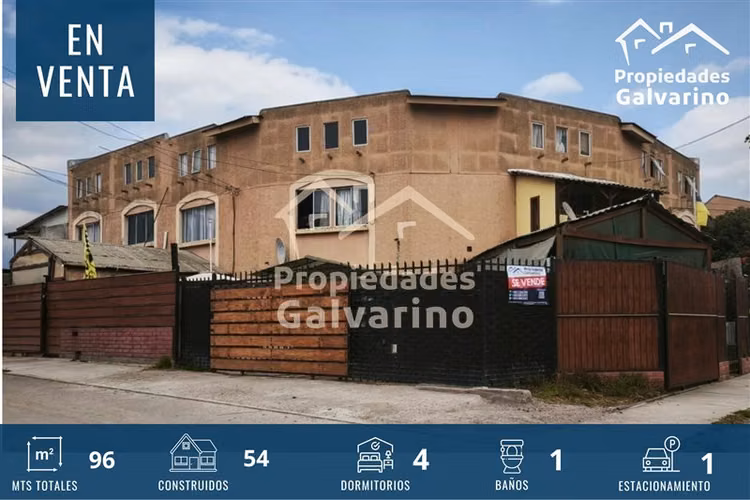 Casa en venta de 4 dorm. en Coquimbo